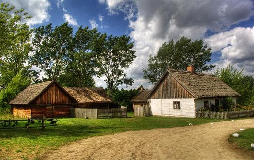 Куявско-Добжиньский этнографический парк в Клобке - самый маленький из крупнейших музеев под открытым небом в Польше
