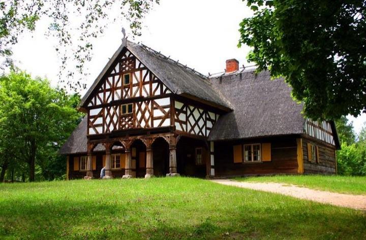 Этнографический парк в Ольштынеке занимает площадь 95 га