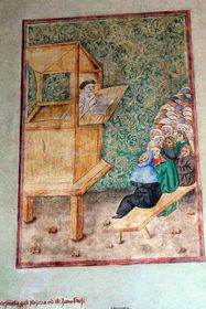 Ян Гус у празькій Віфлеємської каплиці (Фото: Wolfgang Sauber, Wikimedia Commons, License CC BY-SA 3