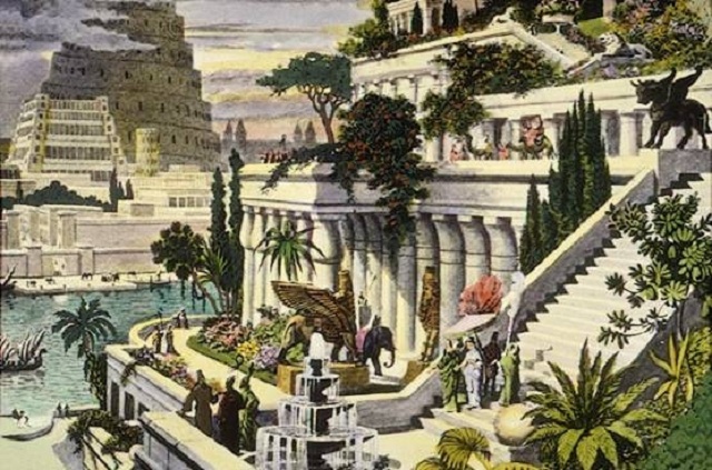 Насправді, відповідно до загальноприйнятої версії, сади не мають ніякого відношення до напівміфічною цариці Семирамиде, живий прообраз якої звали Шаммурамат (вона правила Ассирією в кінці IX століття до нашої ери)