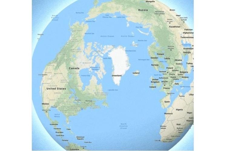 Новий картографічний сервіс дозволяє відображати країни і континенти в їх реальні розміри
