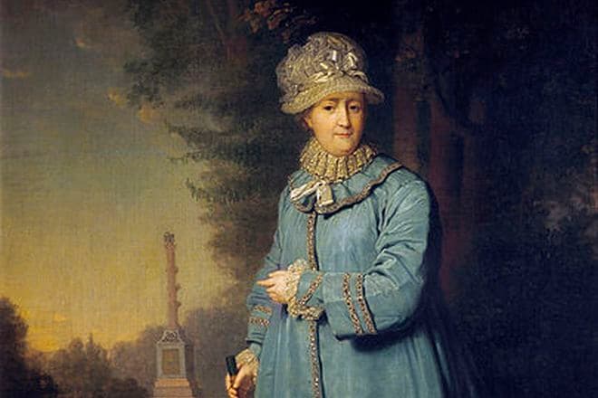Епоха Катерини Великої знаменується «золотим віком» Російської імперії, культурне і політичне життя якої цариця звела до європейського рівня