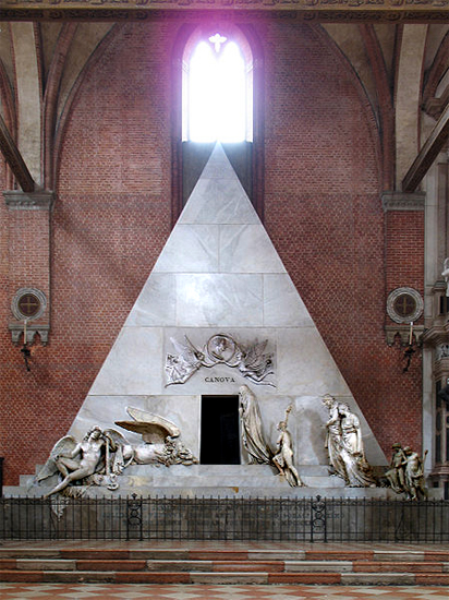 Він помер у Венеції 13 жовтня 1822 року і був похований в соборі Санта-Марія Глоріоза деї Фрари в мавзолеї, який сам же спроектував за зразком давньоримських храмів