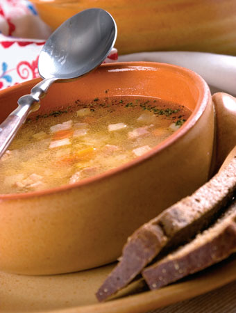 Суп гороховий з копченостями, рецепт покроково