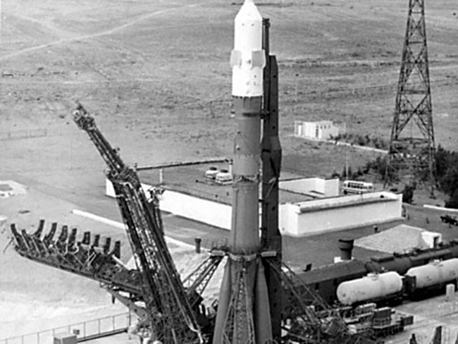 Американський корабель виводила на орбіту ракета-носій Сатурн-1Б