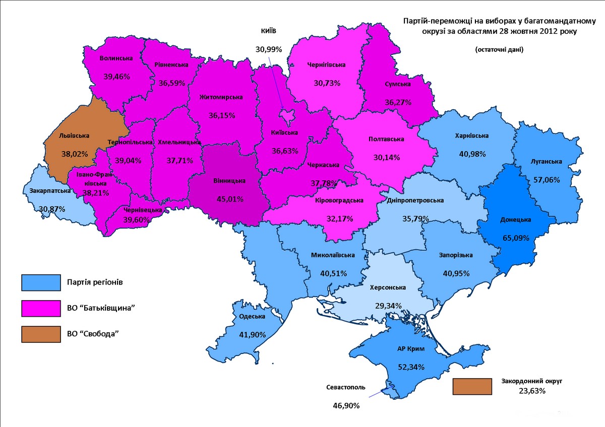 Центральна виборча комісія України зареєструвала списки кандидатів в депутати від 22 партій