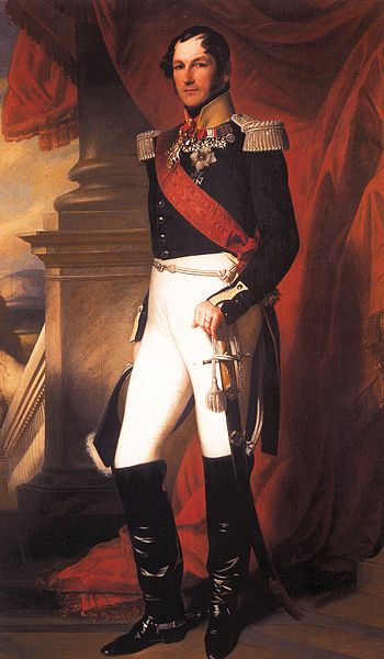 Leopold I of Belgium, first King of the Belgians, by Franz Xaver Winterhalter, 1840