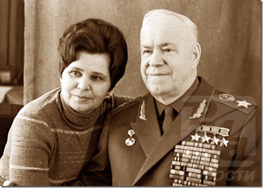Маршал Радянського Союзу Георгій Костянтинович Жуков з дружиною Галиною Олександрівною