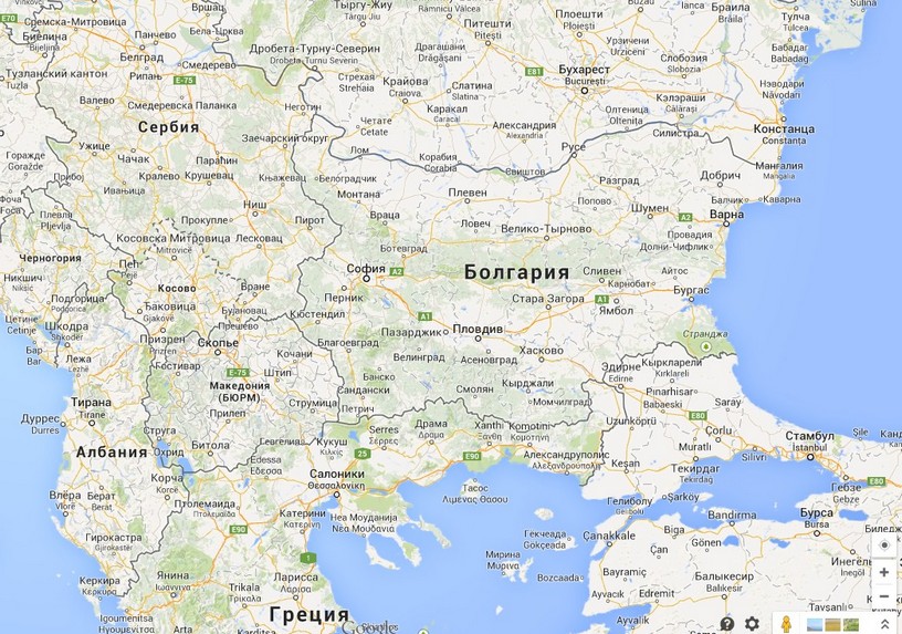 Але на Балканах існувало всього дві імперії, і це були Романія на Півдні і Булгарія на півночі