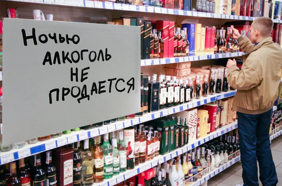 Купівля алкоголю - за часом