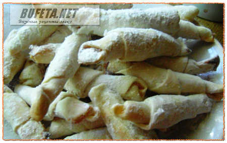 А ось і самі рогалики: