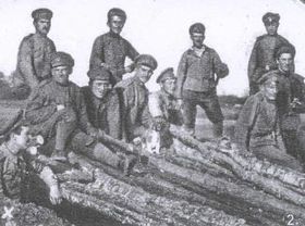 легіонери   Битва в українського міста Зборів була одним з перших битв Першої світової війни