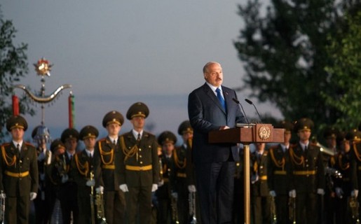 22 червня 2015 року Олександра Григорович Лукашенко відкривав меморіальний комплекс Тростенец