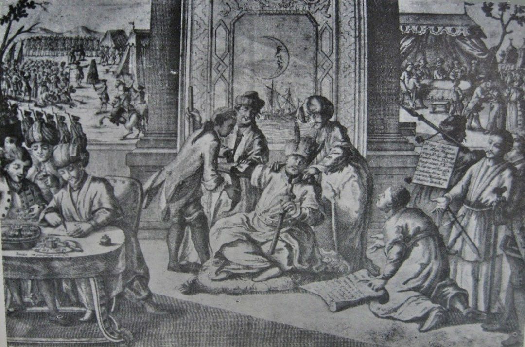 Після формального закінчення російсько-турецької війни 1768-1774 років та підписання знаменитого Кючук-Кайнарджійського мирного договору Росія шукала найменшу зачіпку, щоб пред'явити Європі, що вона має всі підстави претендувати на Кримський півострів як визволителька і заступниця православних святинь