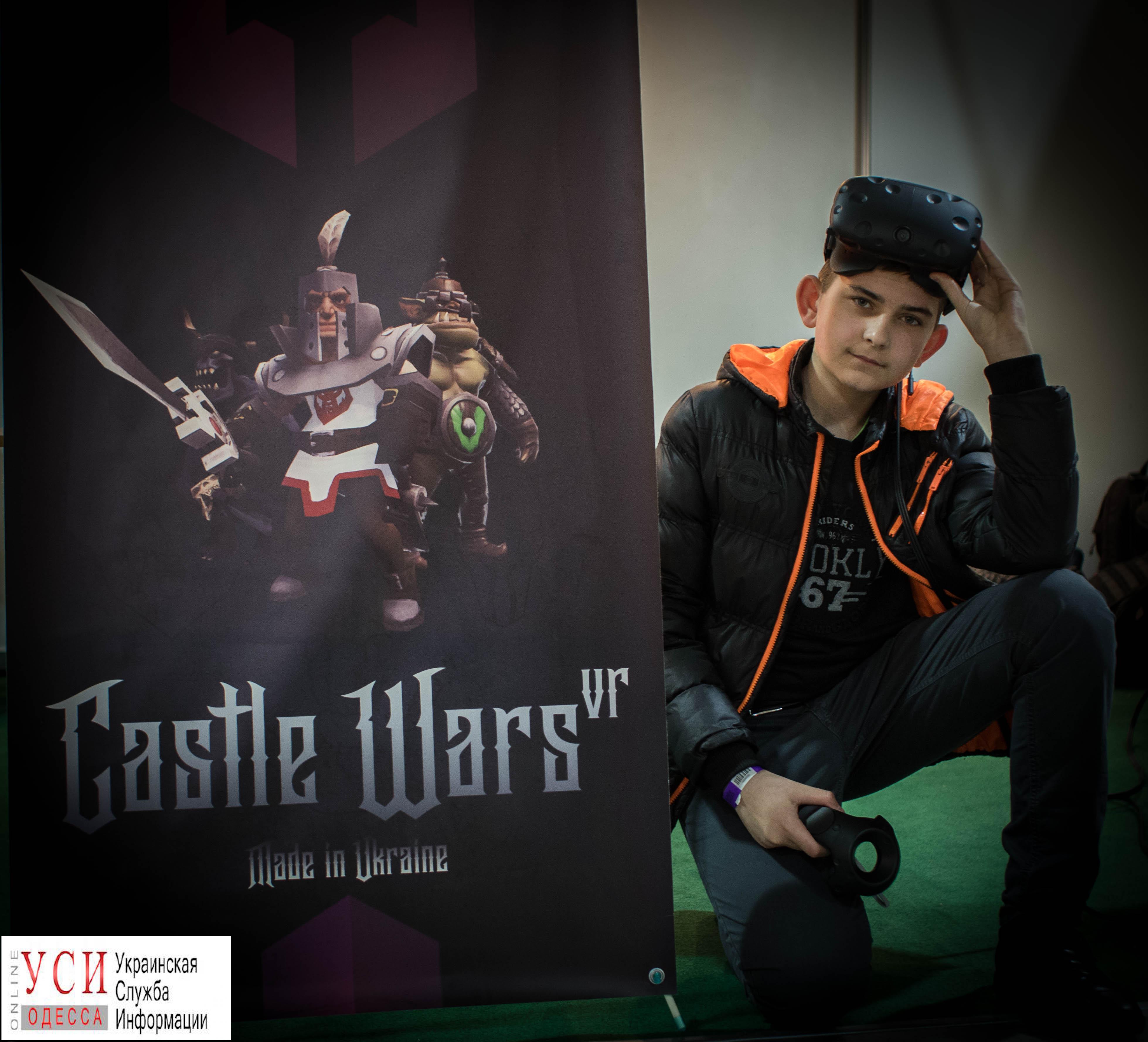 Нагородою був удостоєний дебютний проект одеських розробників - гра Сastle Wars VR, яку вони розробляють для новітніх моделей очок віртуальної реальності