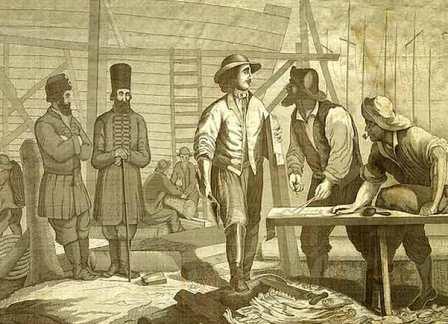 Шлях посольства пройшов через Ригу, німецькі землі, Голландію, Англію і Австрію