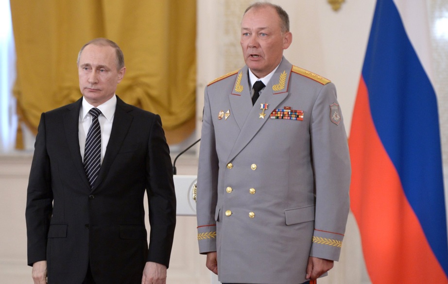 як повідомило 17 березня 2016 року агентство РІА Новини, Президент Росії Володимир Путін в Георгіївському залі Кремля вручив державні нагороди військовослужбовцям та фахівцям військово-промислового комплексу, що відзначилися в ході виконання спеціальних завдань в Сирії