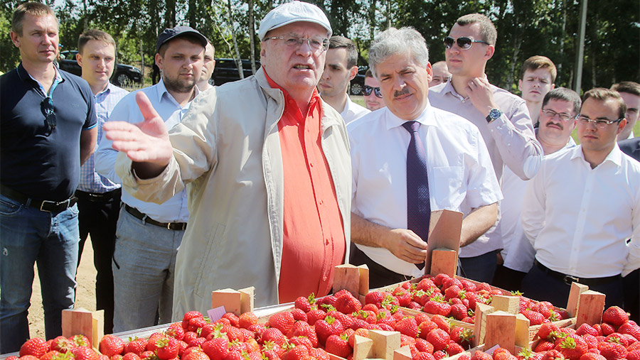 «Це дуже гідна, гарна кандидатура, ми тому із задоволенням будемо, так би мовити, його бачити на політичному полі Росії», - заявив керівник ліберал-демократів «   РІА Новини   »