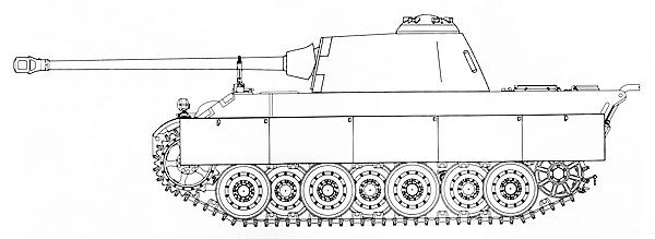 Лише через шість днів, 7 листопада, компанія Rheinmetall представила перші ескізні проробки вежі з 75-мм гарматою KwK 42