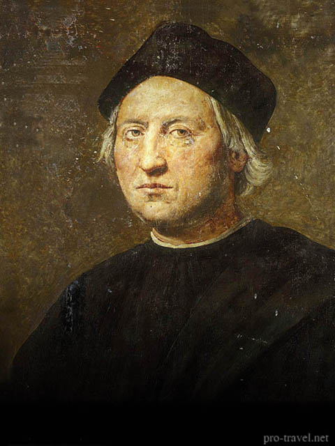Портрет Христофора Колумба (1451 - 1506)