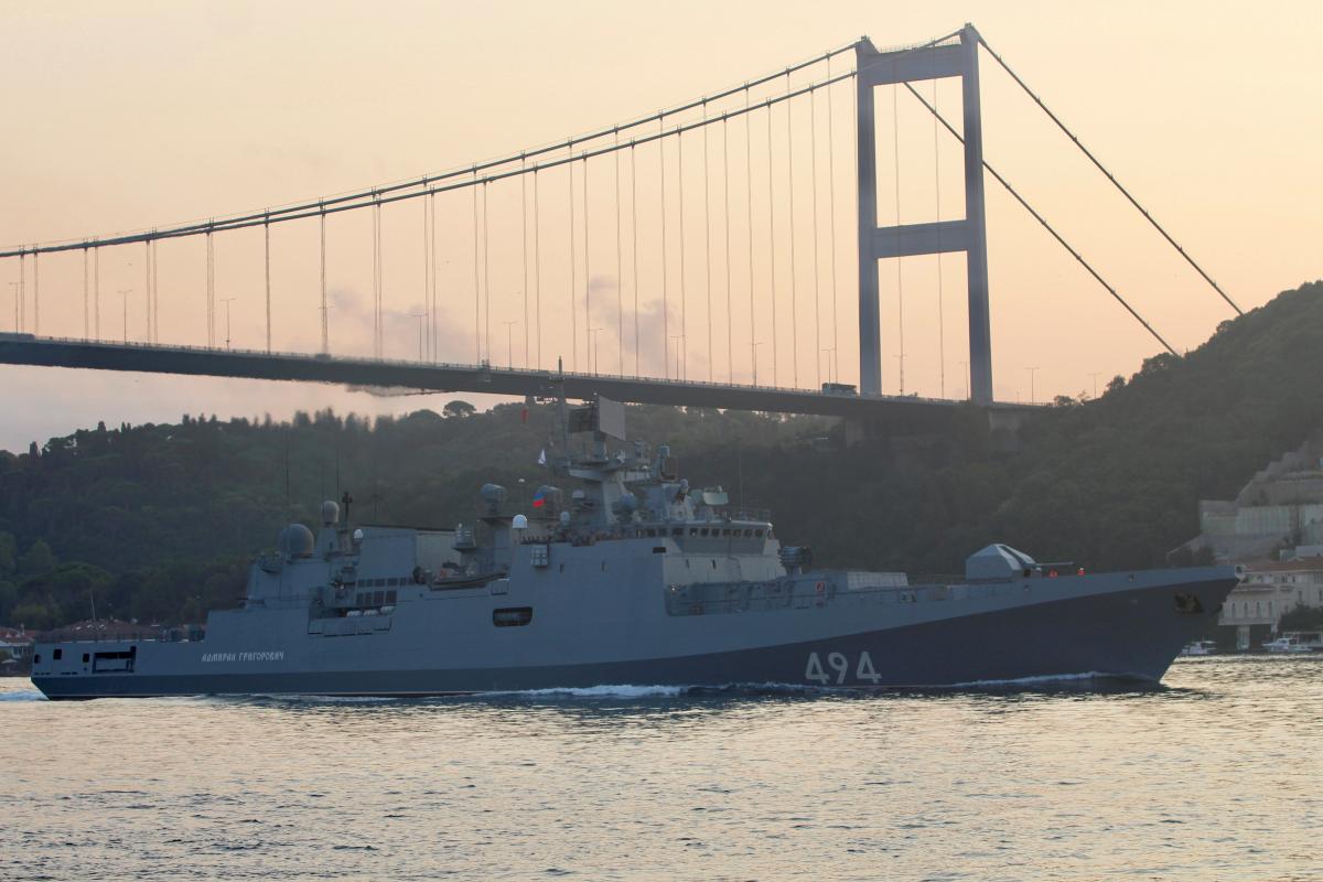 Російський ВМФ вивів в Середземне море найпотужнішу угруповання кораблів з початку участі РФ в сирійському конфлікті
