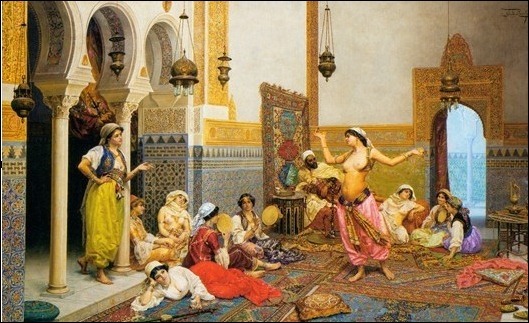 Спершу в гаремі містили тільки рабинь, а в дружини брали дочок християнських володарів із сусідніх країн