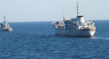 Про це на своїй сторінці в Facebook пише прес-центр ВМС України і публікує відповідне відео