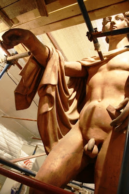 Квадрига Аполлона на фронтоні Великого театру в Москві (майстерня І