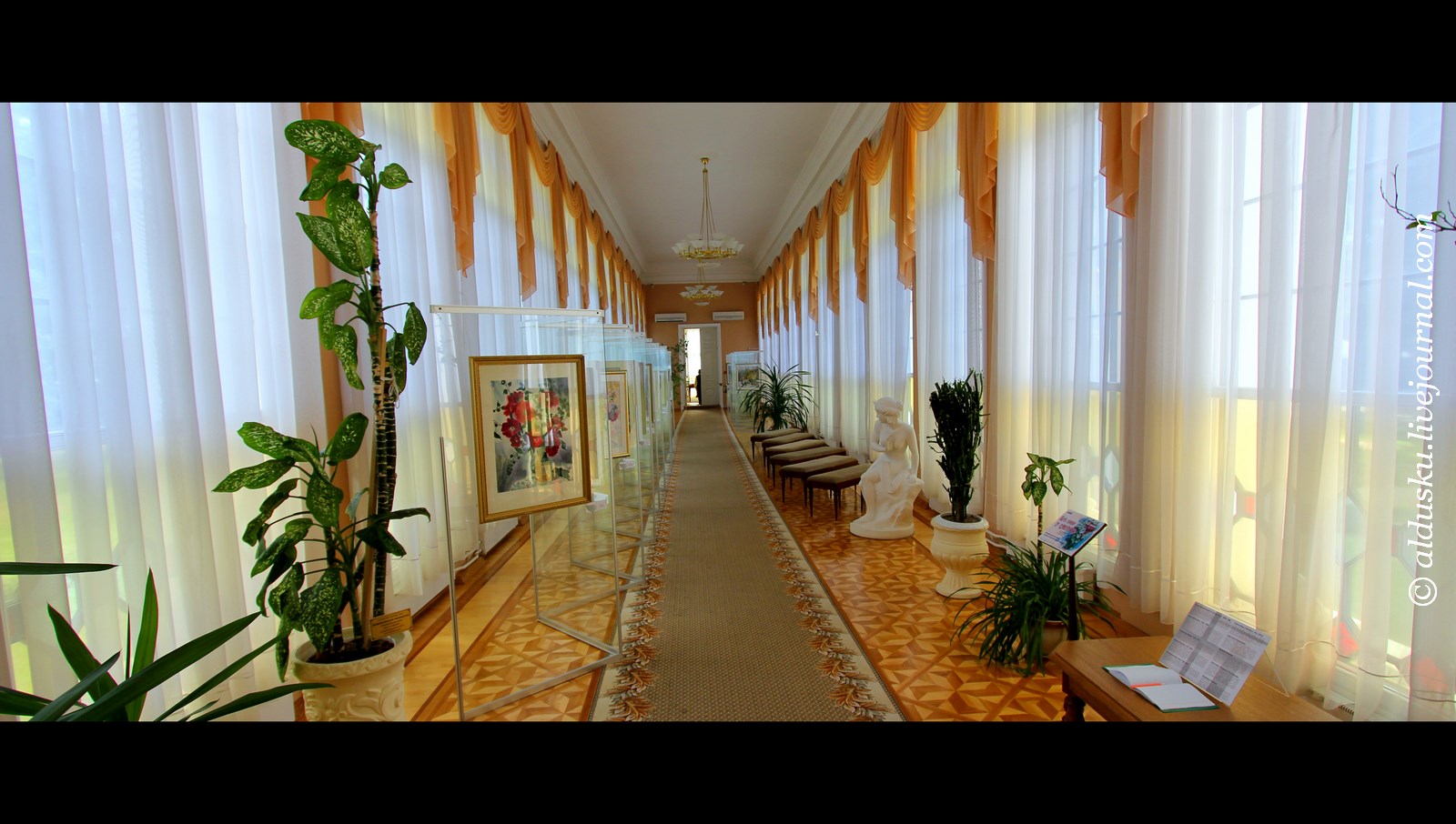 Перебувала в каплиці-усипальниці князів Паскевичей