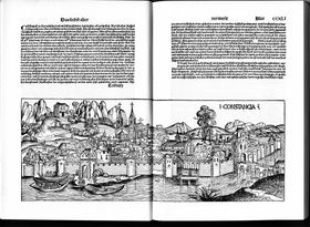Констанц на гравюрі XIII століття   Запрошення на церковний собор в Констанці Ян Гус сприймає як можливість роз'яснення своїх ідей Європі
