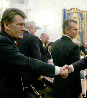 Валерій Хорошковський входить в число тих бізнесменів, з який   радиться президент Віктор Ющенко