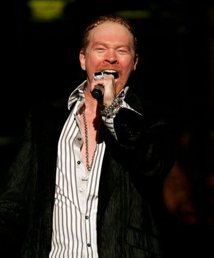 Аксель Роуз в 2006 році під час MTV Video Music Awards - Шоу, Нью Йорк, Radio City Music Hall