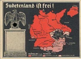 Німецький плакат - гітлерівська Німеччина, Австрія і Судети   Юлія Кантор зупинилася на виході на авансцену начальника служби військової розвідки і контррозвідки (абверу) в нацистській Німеччині в період з 1935 по 1944 рік Вільгельма Ф
