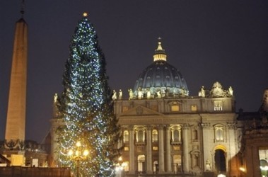 20 жовтня 2011, 19:23 Переглядів:   Така ялинка урашала Ватикан в минулому році, фото AFP