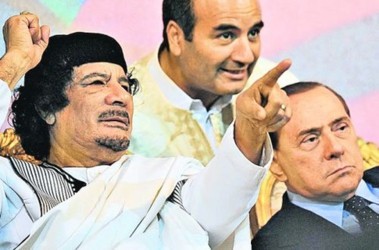 1 березня 2011, 4:20 Переглядів:   Каддафі з Берлусконі намагалися помирити лівійців і італійців