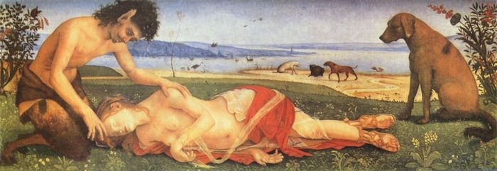 П'єро ді Козімо зобразив її також на полотні «Смерть Прокріда»
