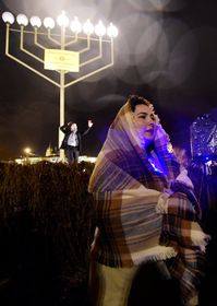 Ханука в Празі, Фото: ЧТК   Торжество, призначене на вечір 27 грудня, зібрало на площі ім
