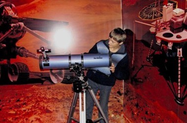 4 жовтня 2011, 7:13 Переглядів:   Кімната-Марс обладнана для телескопа