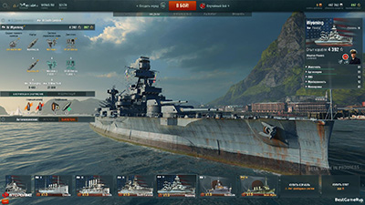 Вся доступна техніка розділяється на чотири класи: есмінці, крейсери, лінкори й авіаносці