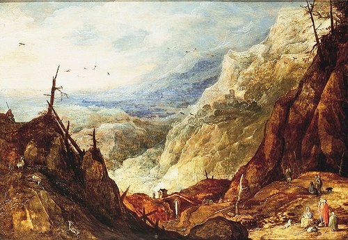 Пейзажі, подібні роботі Йоса де Момпера, цінні не тільки тим, що є своєрідним прологом майбутнього розквіту голландської і фламандського живопису XVII століття, а й тим, що в ніхощутімо велич природи