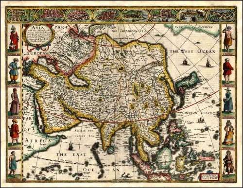 Як випливає з Британської енциклопедії 1771 року існувала величезна країна Тартария, провінції якої мали різні розміри