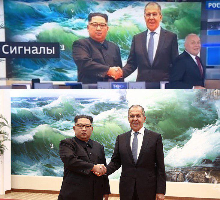 Кисельов пояснив, що з'явилася на фотографії посмішку лідера КНДР Кім Чен Ина високою скорострільністю об'єктивів