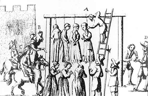Аж до XIV століття світський суд набагато суворіше, ніж церковний, ставився до обвинувачених, оскільки чаклунство тут каралося не як гріх, а як злочин, що викликало реальний збиток