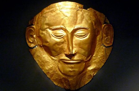 Золота посмертна маска Агамемнона